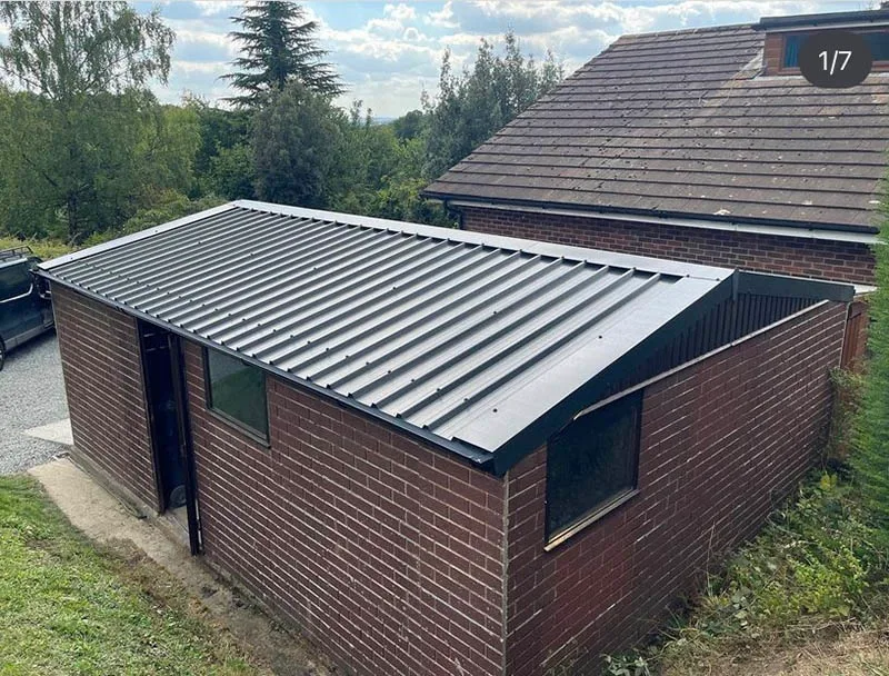 box profile roof replacement