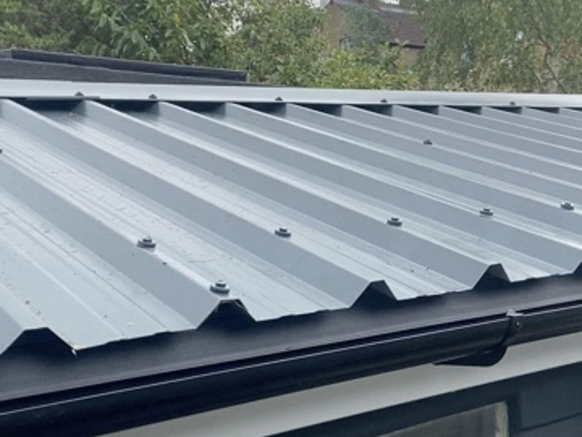 Apex Garage Roof Replacement — completed roof